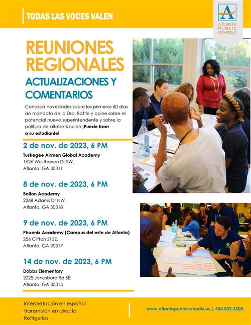 Reuniones Regionales